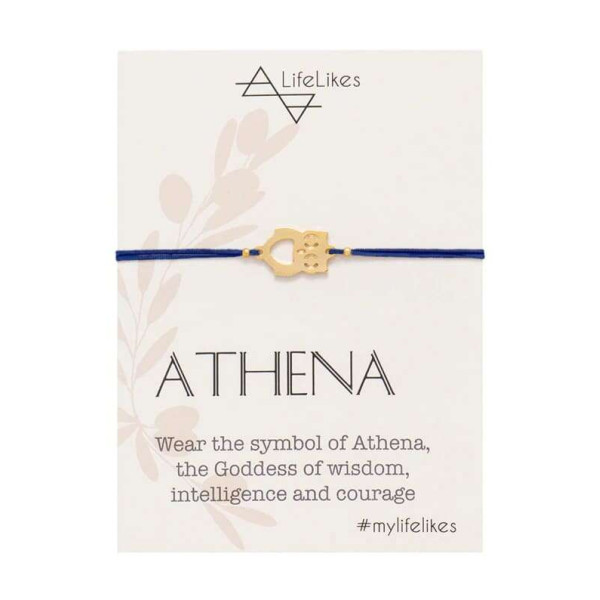 LifeLikes Βραχιόλι με Στοιχείο A Piece of Greece - Athena