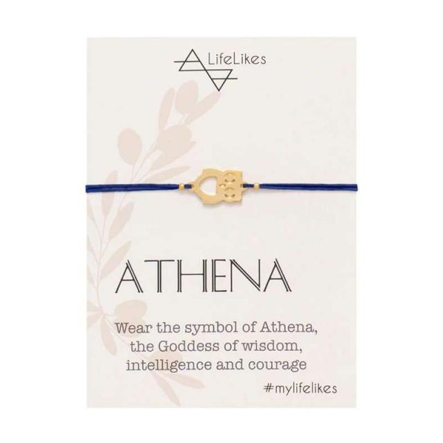 LifeLikes Βραχιόλι με Στοιχείο A Piece of Greece - Athena