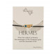 LifeLikes Βραχιόλι με Στοιχείο A Piece of Greece - Hermes Χρυσό