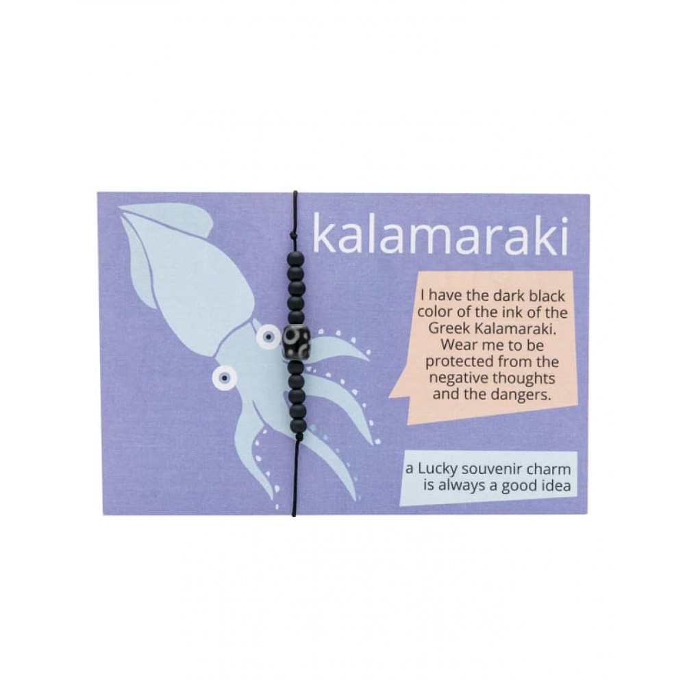 LifeLikes Βραχιόλι με Στοιχείο A Piece of Greece - Kalamaraki