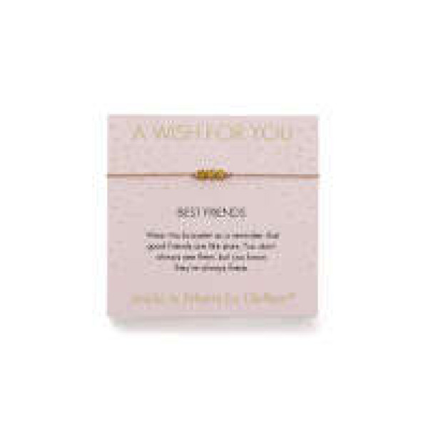 LifeLikes Βραχιόλι Ευχούλα Best Friends με Αιματίτη