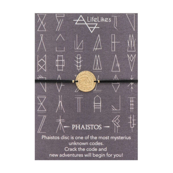 LifeLikes Βραχιόλι με Στοιχείο A Piece of Greece - Phaistos