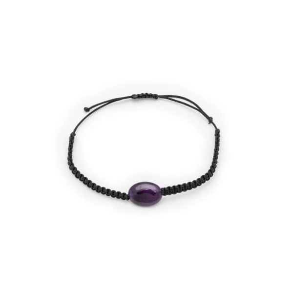 LifeLikes Βραχιόλι Single Oval Purple