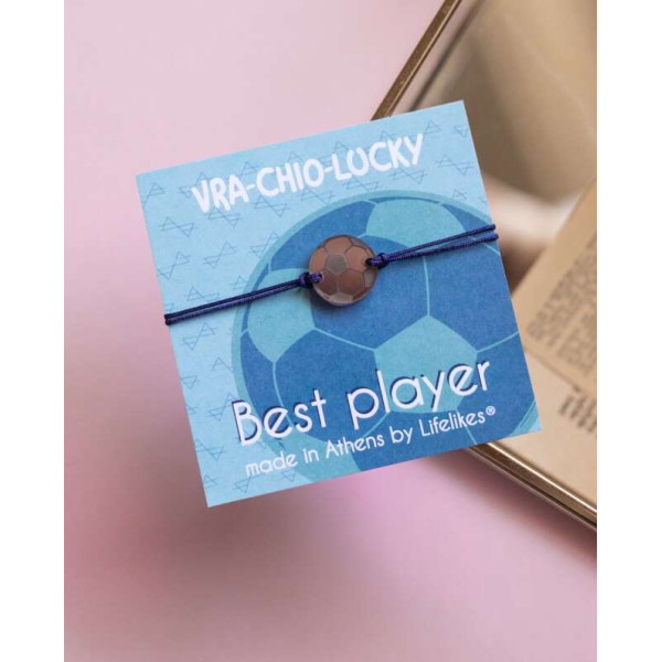 LifeLikes Vrachiolucky Best Player - Βραχιολάκι με Plexiglass στοιχείο