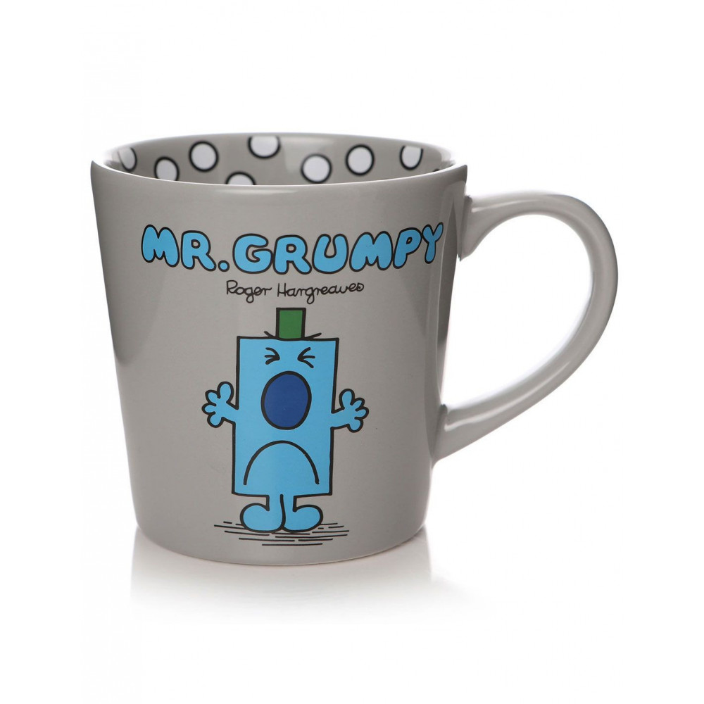 Little Mr. Grumpy Κεραμική Κούπα 325ml (Γκρι)