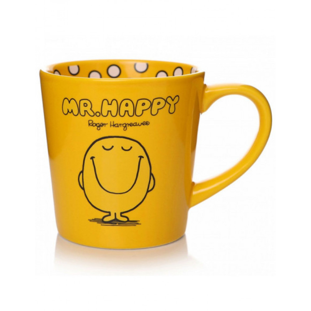 Little Mr. Happy Κεραμική Κούπα 325ml (Κίτρινο)