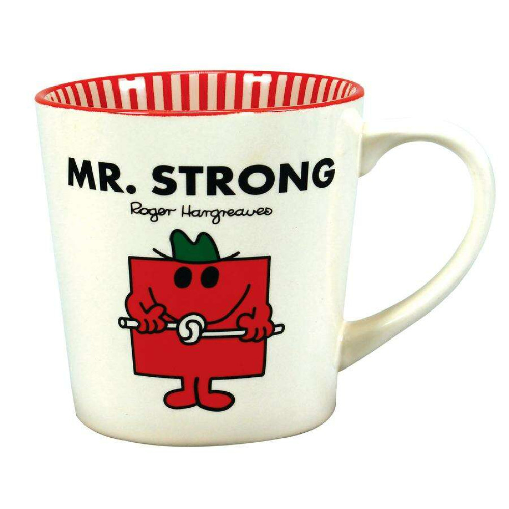 Little Mr. Strong Κεραμική Κούπα 325ml (Λευκό)