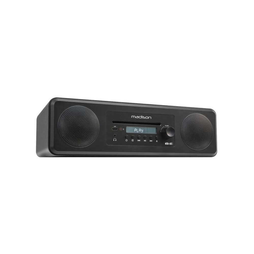 Madison MELODY-PLUS  Φορητό ηχοσύστημα με ψηφιακό δέκτη DAB, Bluetooth, USB, FM tuner, CD player 2 x 4"