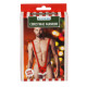 Μαγιό Borat Mankini Christmas Edition, One Size (Κόκκινο)