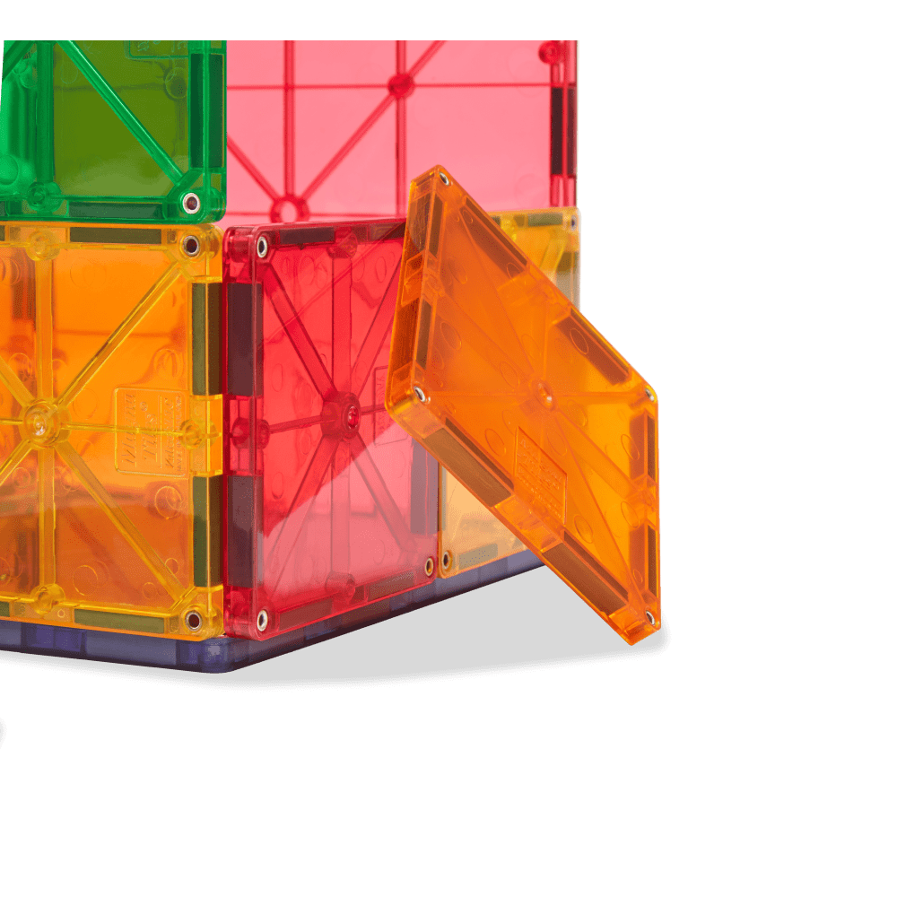 Magna-Tiles Μαγνητικό Παιχνίδι 32 κομματιών Clear Colors