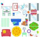 Magna-Tiles Μαγνητικό Παιχνίδι 28 κομματιών House