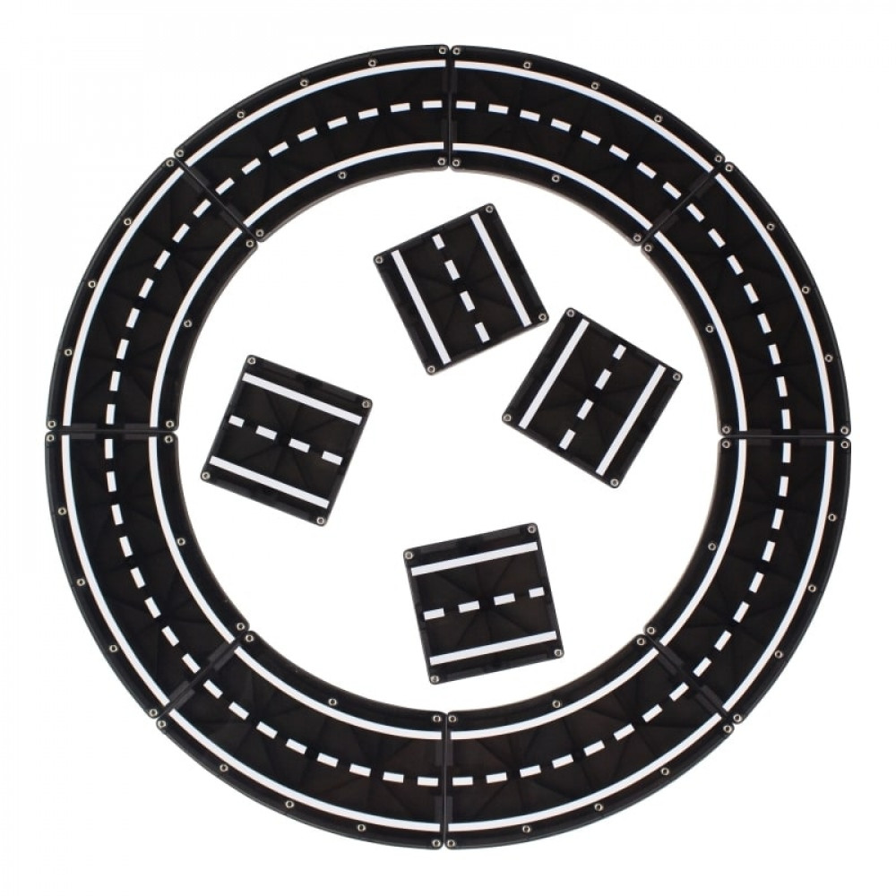 Magna-Tiles Μαγνητικό Παιχνίδι 12 Κομματιών XTRAS Roads