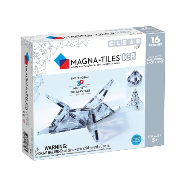 Magna-Tiles Μαγνητικό Παιχνίδι 16 κομματιών Ice