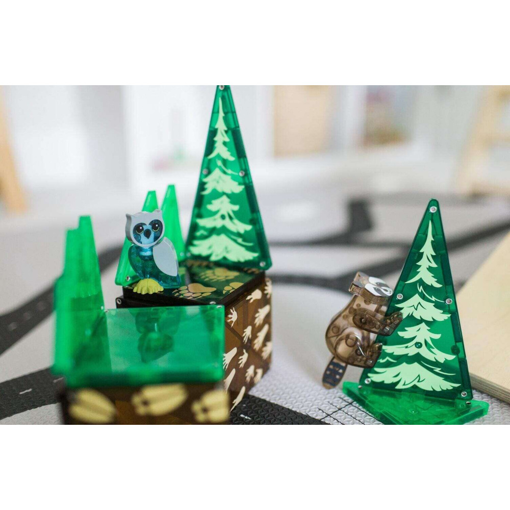 Magna-Tiles Μαγνητικό Παιχνίδι 25 κομματιών Forest Animals