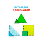 Magna-Tiles Μαγνητικό Παιχνίδι 50 κομματιών Dino World XL