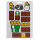 Μαγνητάκια Ψυγείου Super Mario (23τμχ)