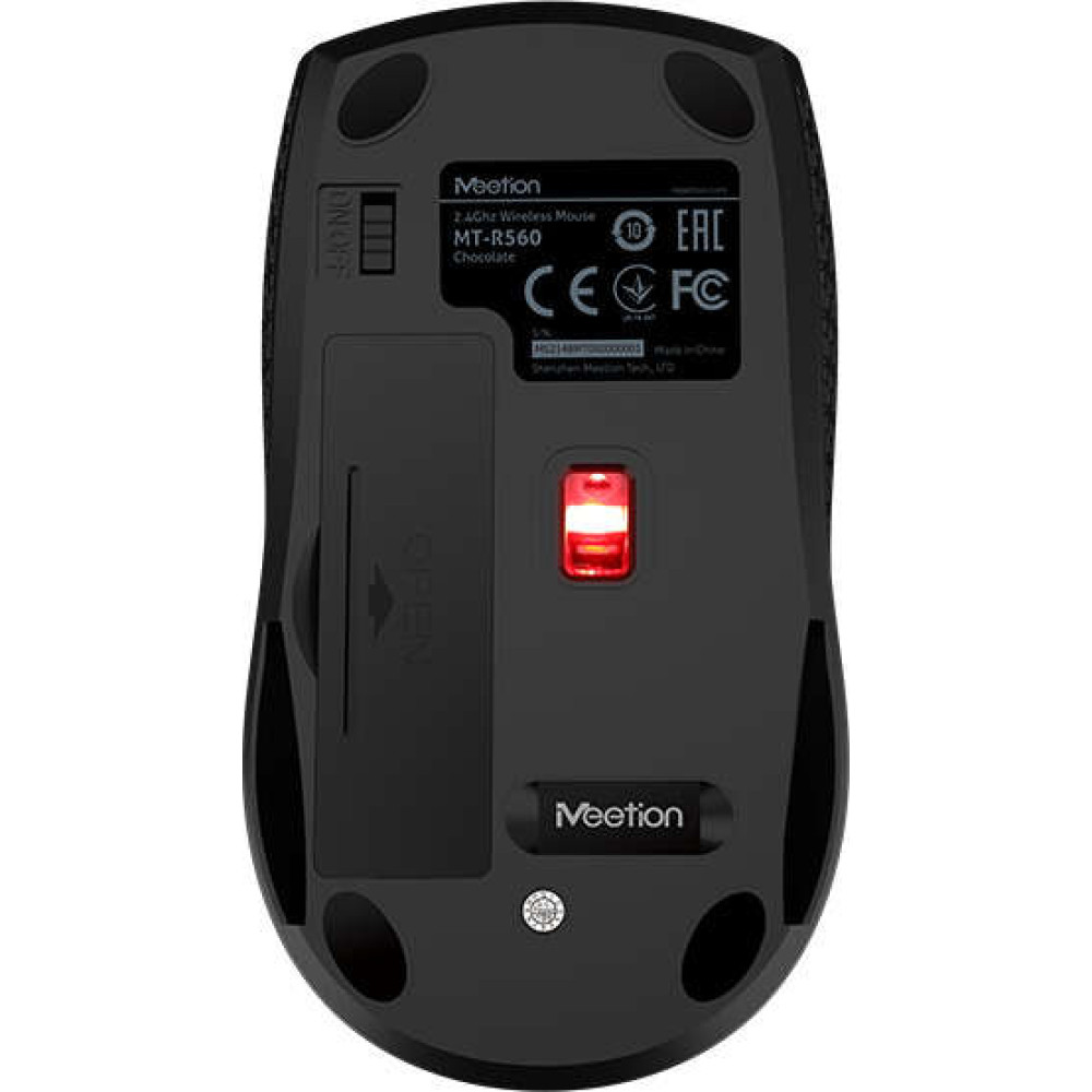 Meetion MT-R560 2.4G Ασύρματο Ποντίκι (Μαύρο)
