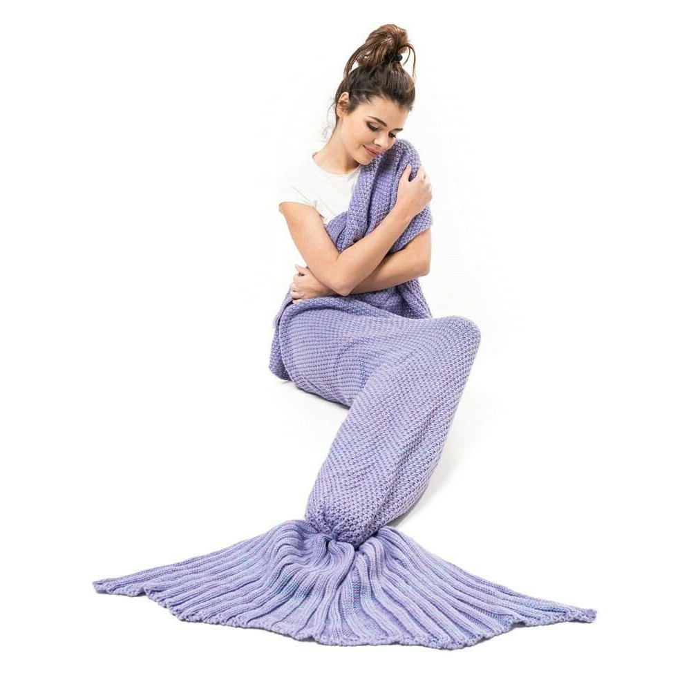 Κουβέρτα Γοργόνα Mermaid Deluxe 190x80cm (Μωβ)