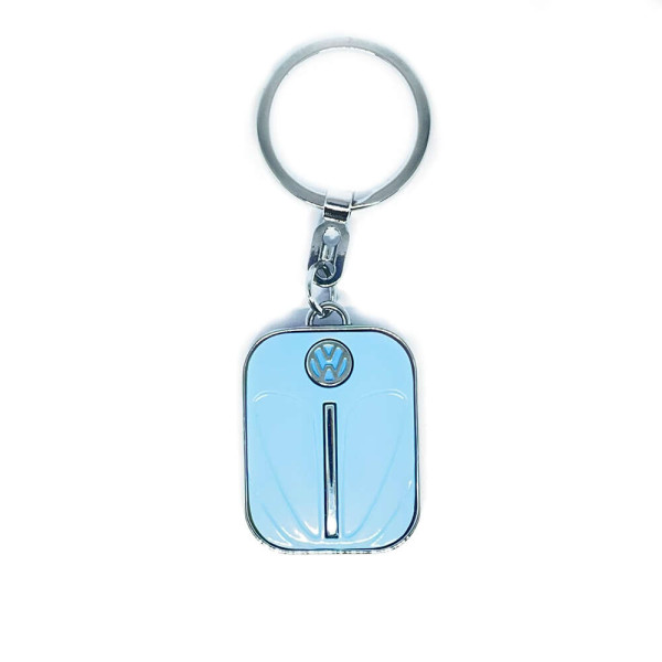 Μεταλλικό Μπρελόκ VW retro (Σιέλ)