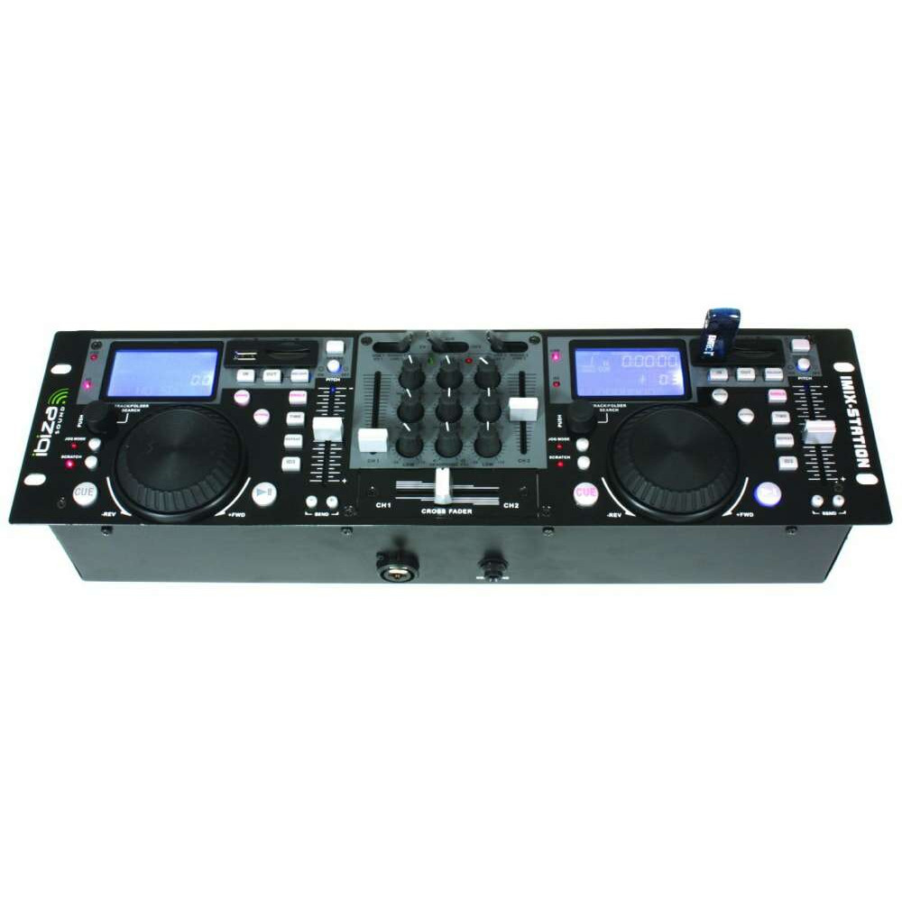 Μίκτης Dj και card controller με USB/SD - ibiza Sound IMIX-STATION