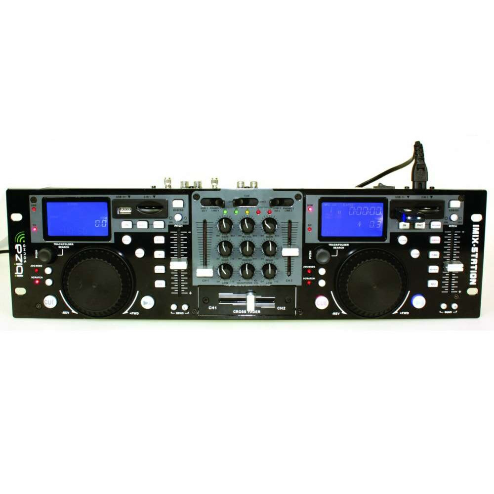 Μίκτης Dj και card controller με USB/SD - ibiza Sound IMIX-STATION