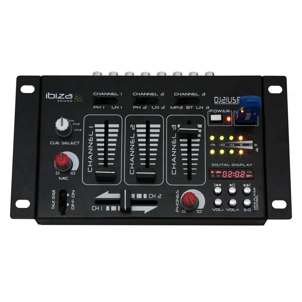 Μίκτης ibiza Sound DJ-21USB BT, USB, Bluetooth