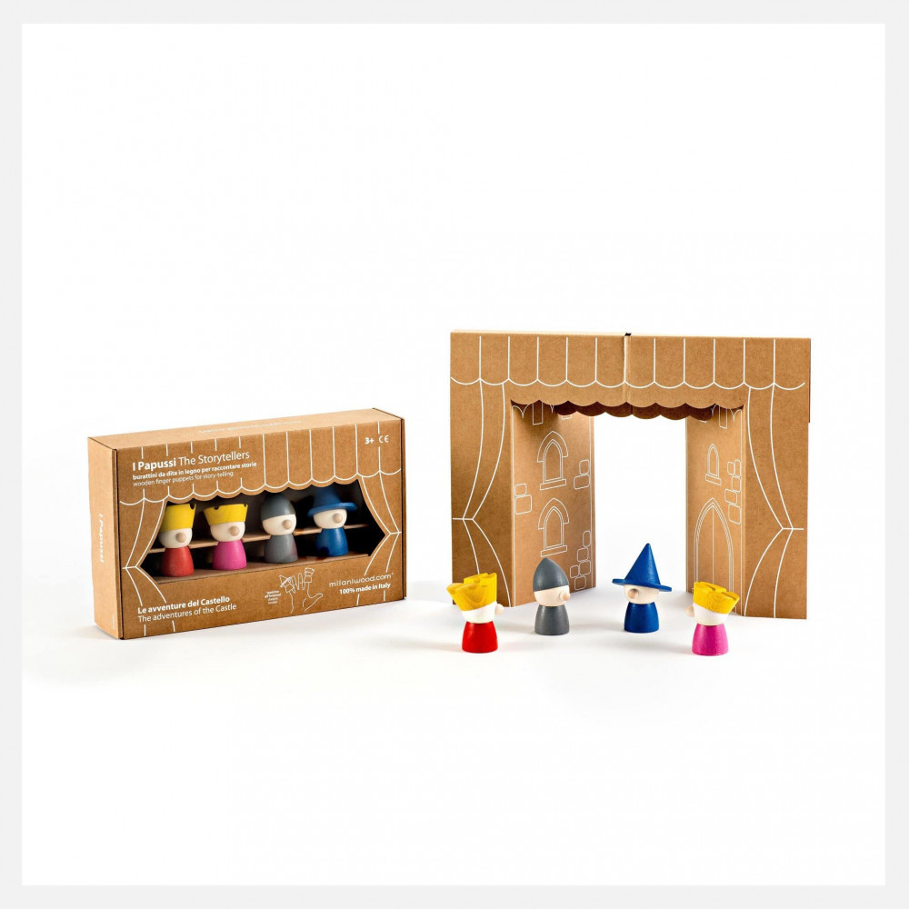 Milaniwood ξύλινο επιτραπέζιο παιχνίδι «Οι Παραμυθάδες» 