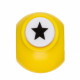 Mini Περφορατέρ Αστέρι 3 cm (Κίτρινο)