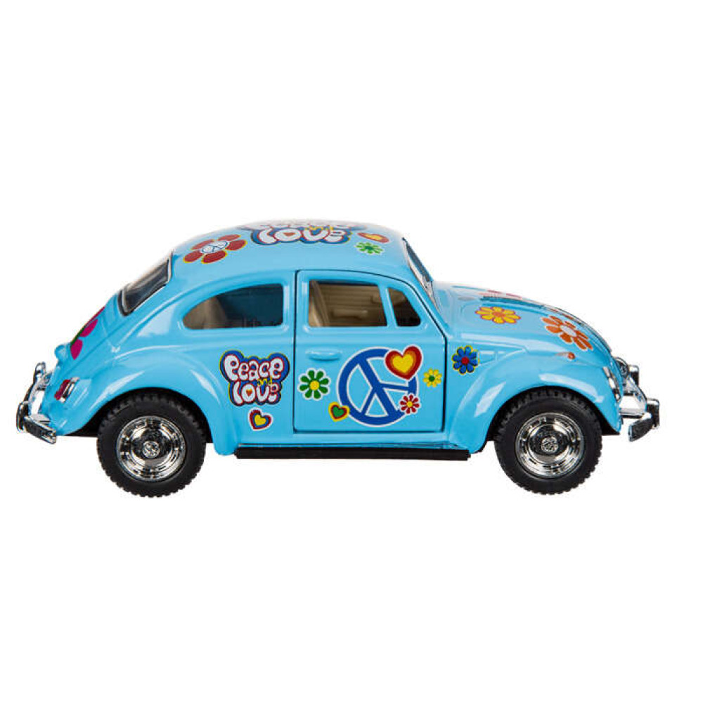 Retro Μινιατούρα VW Beetle 1967 12,5cm (Γαλάζιο)