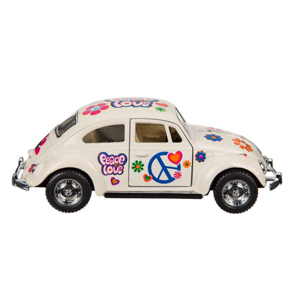 Retro Μινιατούρα VW Beetle 1967 12,5cm (Λευκό)