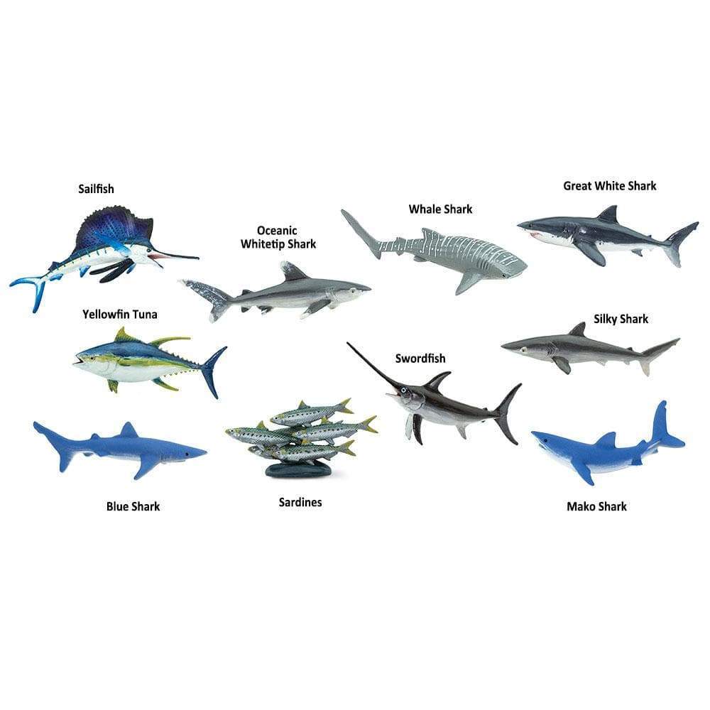 Safari Ltd Μινιατούρες “Ψάρια Πελάγους” (10τμχ)