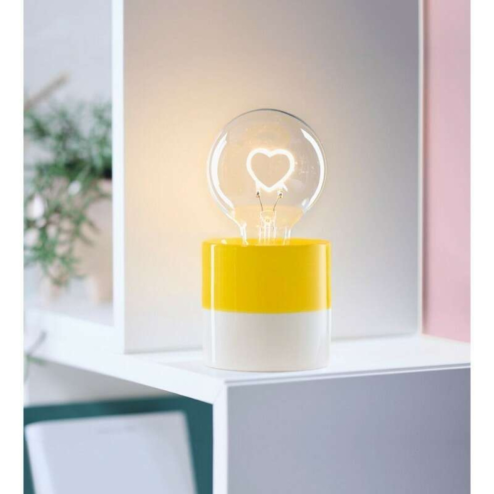 Moses Smile LED Decorative Light Bulb With Heart(2AA)