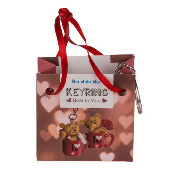 Μπρελόκ Αρκουδάκι σε συσκευασία Δώρου