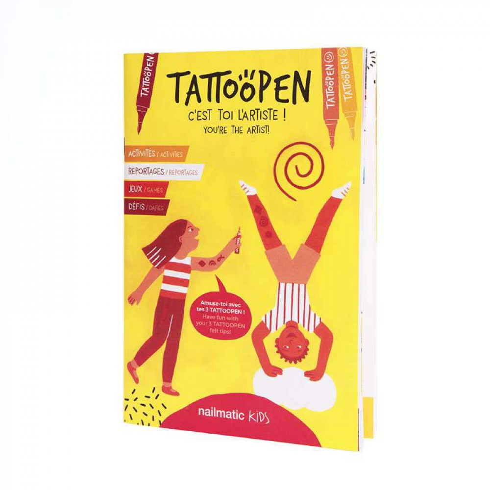 Nailmatic Βιβλιαράκι Tattoopen Art