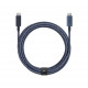 Native Union Belt Cable Pro Καλώδιο USB-C σε USB-C 2.4m 100W (Indigo)