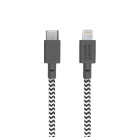 Native Union Belt Cable Καλώδιο USB-C σε Lightning 1.2m (Zebra)