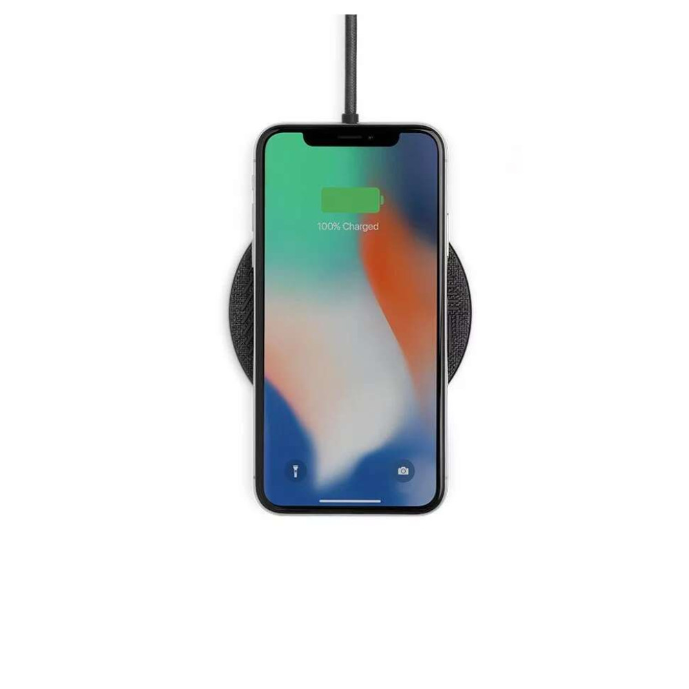 Native Union Drop Wireless Charger με Fabric, 2M Καλώδιο & Adapter (Slate)