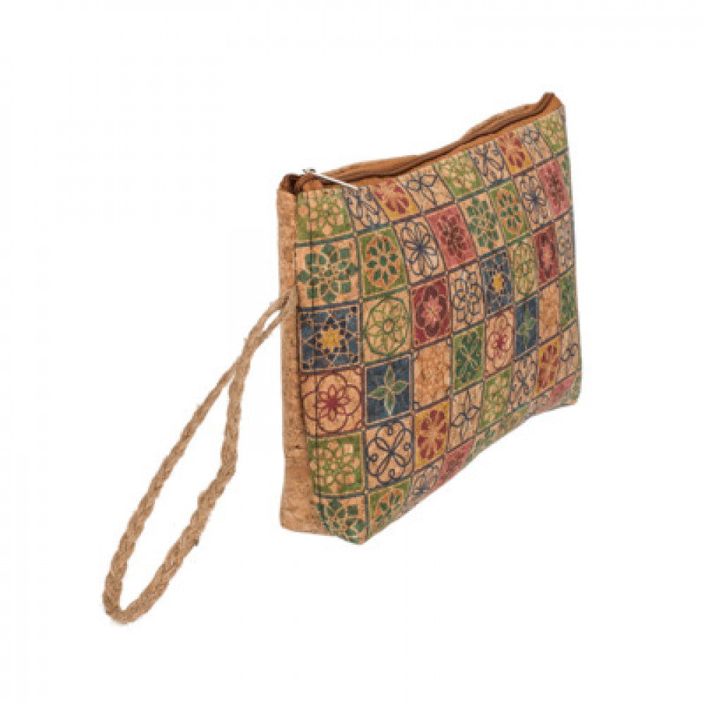 Νεσεσέρ Cosmetic Bag από Φελλό Mandala 01 (20 x 9cm)