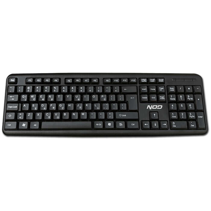 NOD K-Board Ενσύρματο Πληκτρολόγιο Ελληνικό 