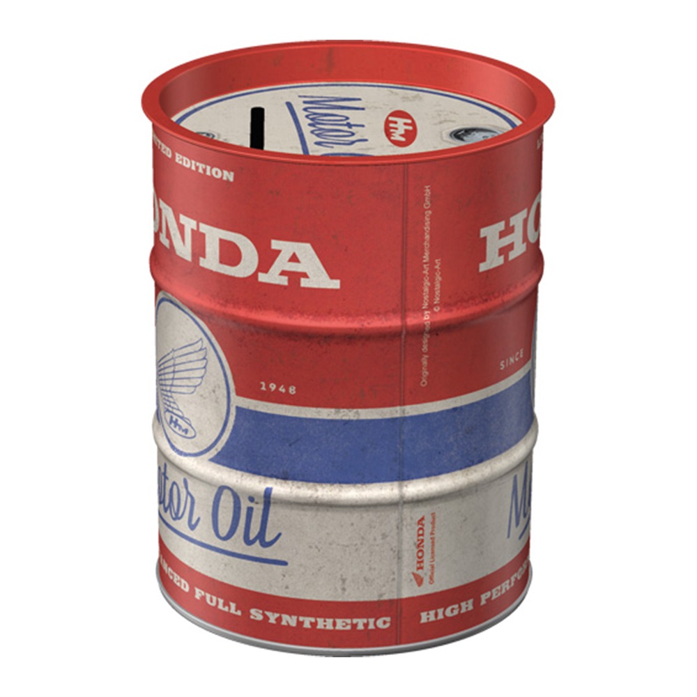 Nostalgic Art Μεταλλικός Κουμπαράς Honda MC - Motor Oil