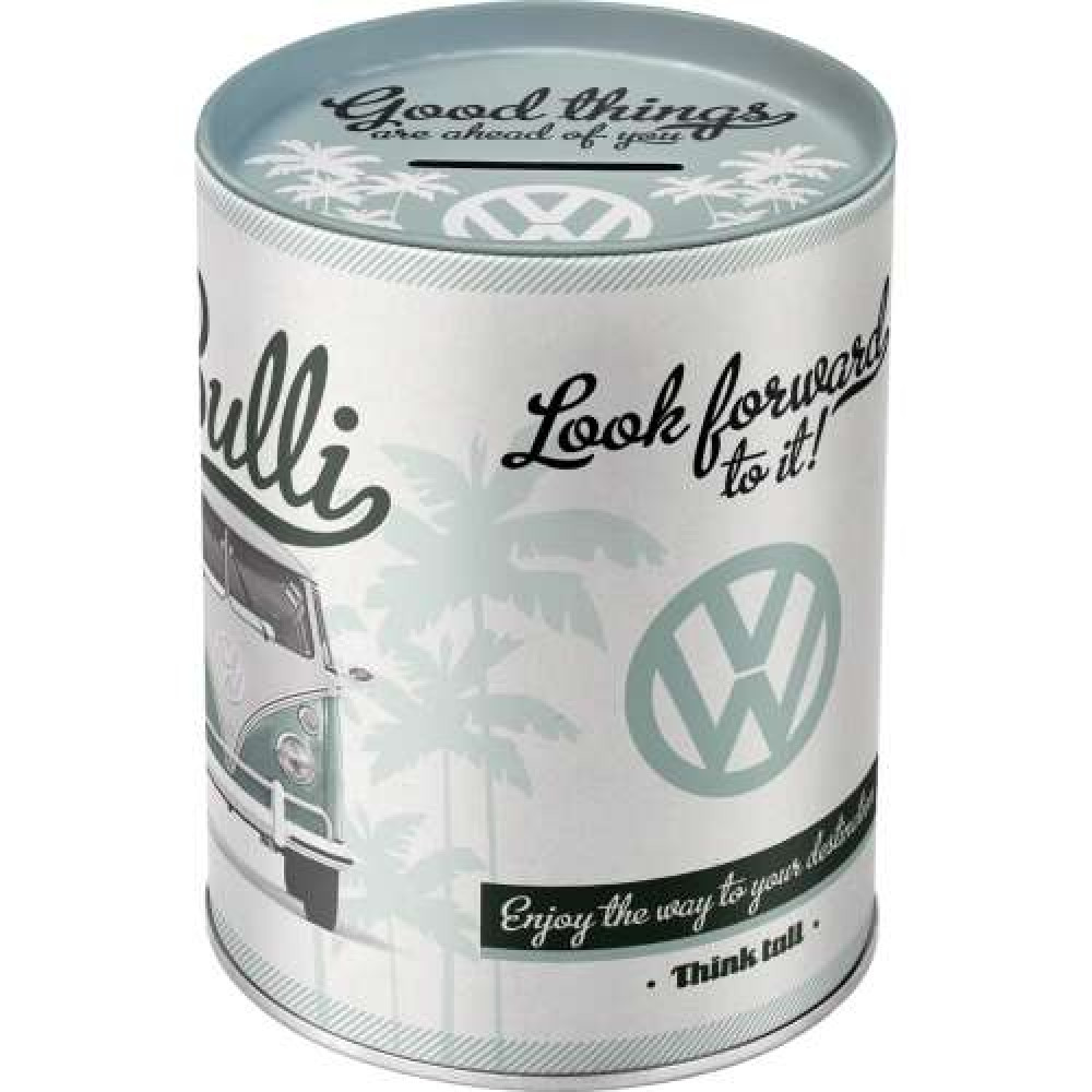 Nostalgic Art Μεταλλικός Κουμπαράς VW Good things are ahead of you