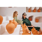 OLIVIO&CO Γυαλιά Ηλίου Οβάλ 12+ - Terracotta Olive Green