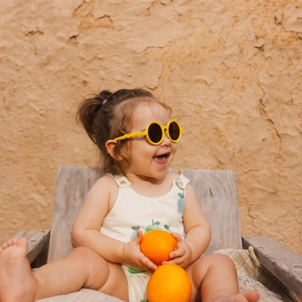 OLIVIO&CO Παιδικά Γυαλιά Ηλίου Στρογγυλά Citrus Garden-Grapefruit Pink 18-36 Μηνών