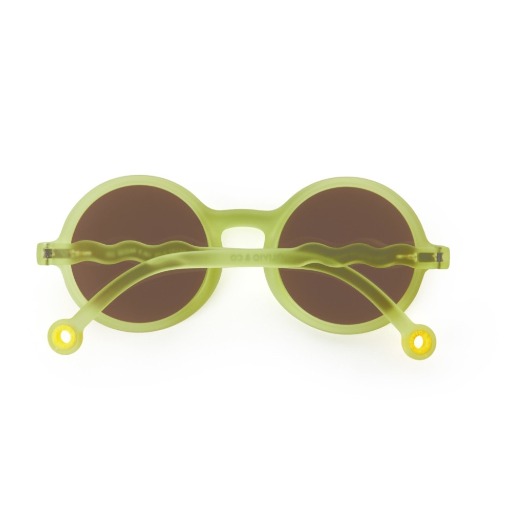 OLIVIO&CO Παιδικά Γυαλιά Ηλίου Στρογγυλά Citrus Garden-Lime Green 5-12 ετών