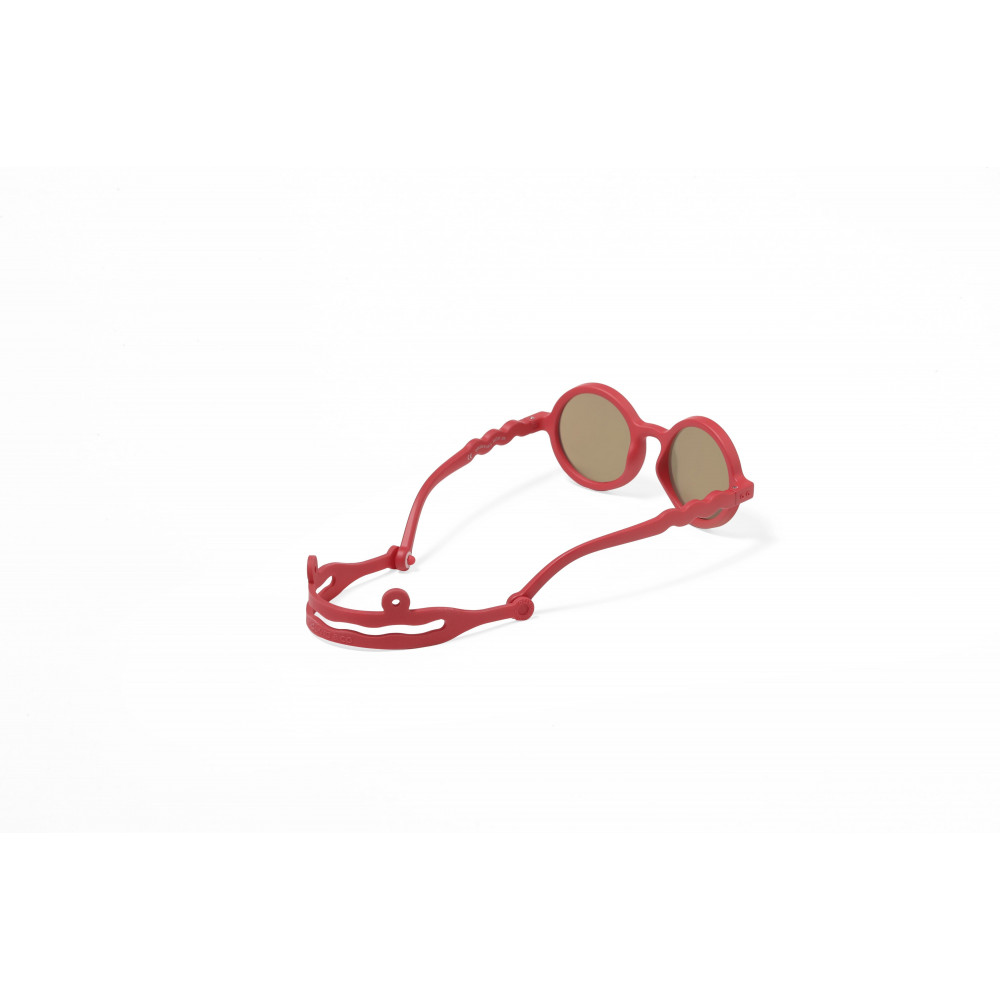 OLIVIO&CO Βρεφικά Γυαλιά Ηλίου Στρογγυλά - Green House Begonia Red