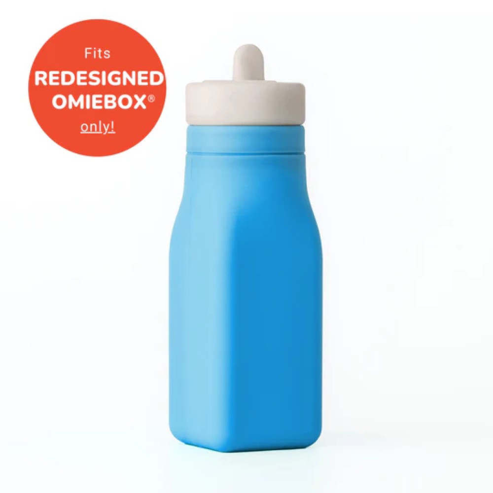 OmieBottle Μπουκάλι Σιλικόνης (Blue)
