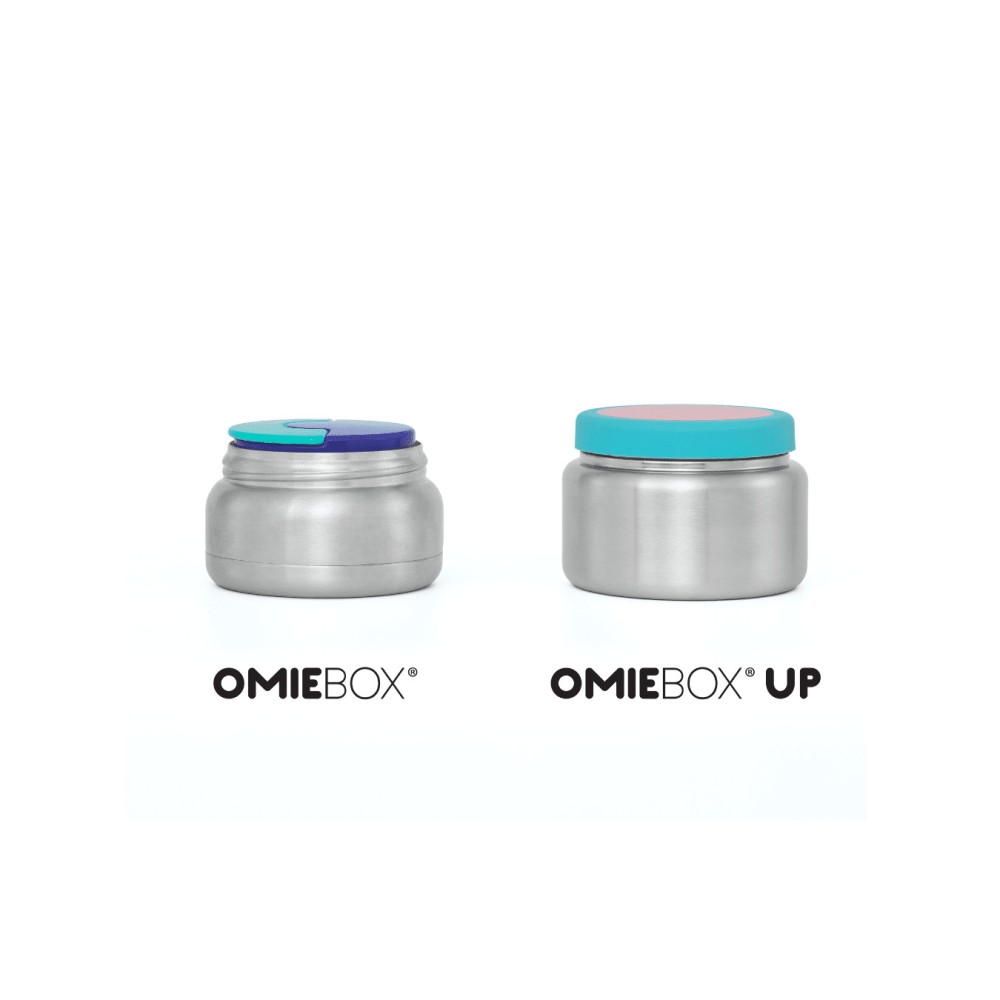 OmieBox Up Φαγητοδοχείο με 2 Ζώνες Θερμοκρασίας 1.15lt (Cosmic Blue)