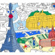 OMY Αφίσα γίγας για ζωγραφική "Παρίσι"