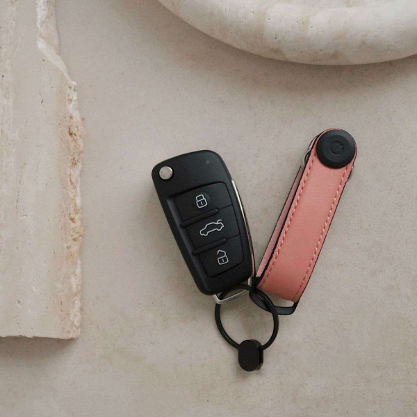 OrbitKey Leather Key Organiser Κλειδοθήκη Μπρελόκ (Cotton Candy)
