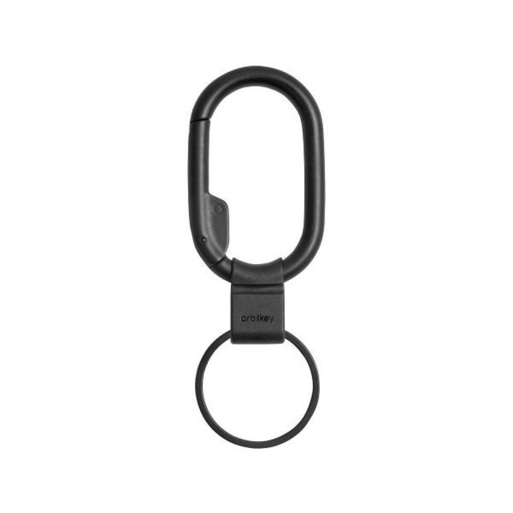OrbitKey Clip Mini Key Organiser Κλειδοθήκη Μπρελόκ (Black)